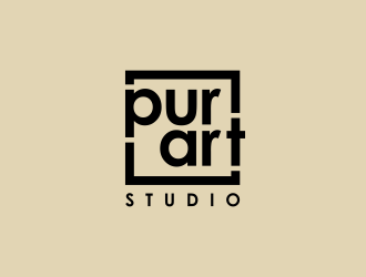 pur•art studio (purart studio) logo design by GassPoll