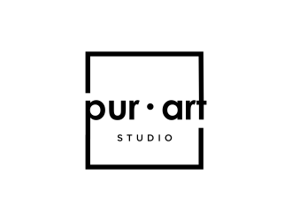 pur•art studio (purart studio) logo design by GassPoll