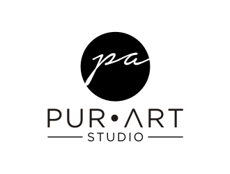 pur•art studio (purart studio) logo design by johana