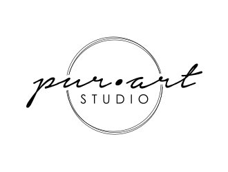 pur•art studio (purart studio) logo design by puthreeone