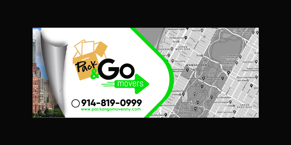 Pack & Go Movers  logo design by yans