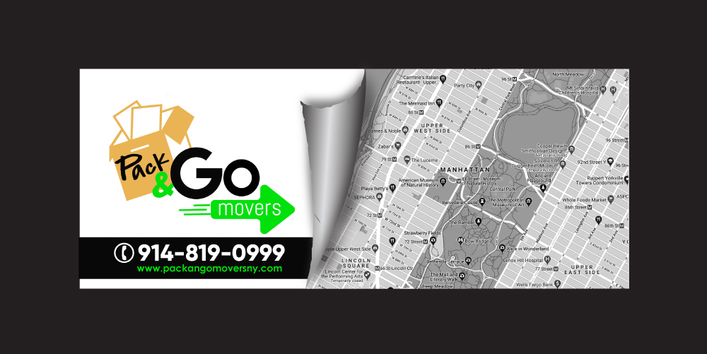 Pack & Go Movers  logo design by yans