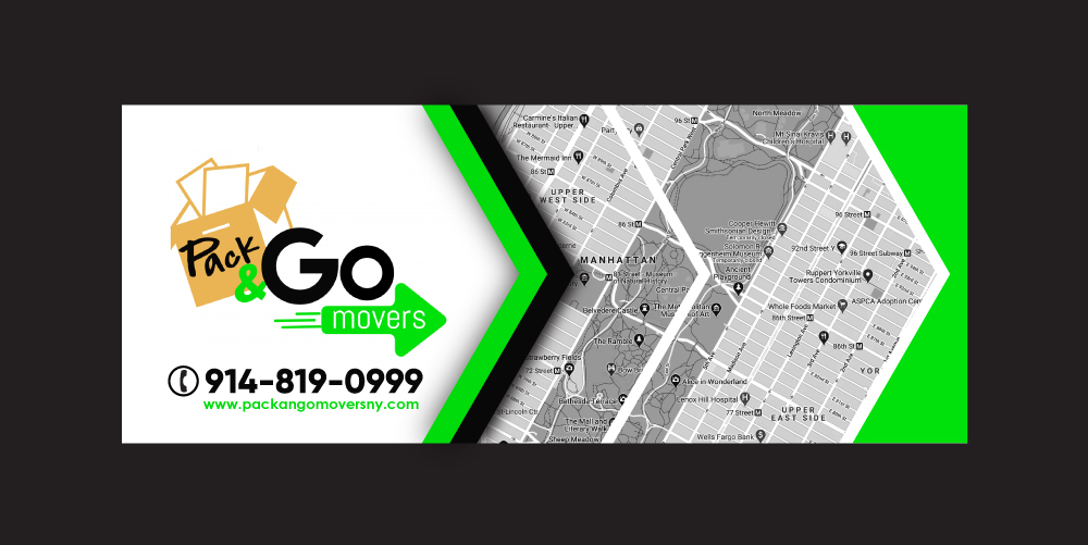 Pack & Go Movers  logo design by yans