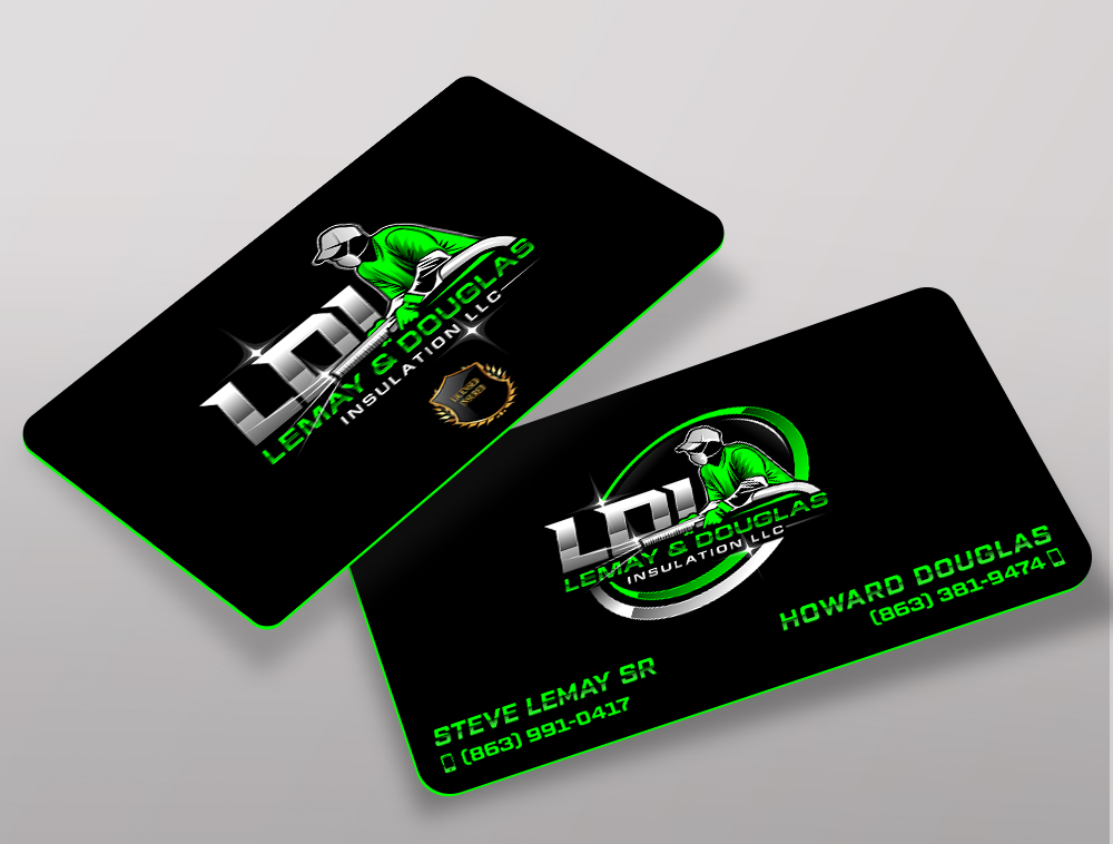 LDI/ Lemay & Douglas Insulation LLC logo design by Niqnish