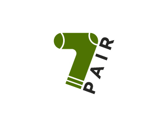 7-Pair logo design by gateout
