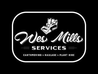 WES MILLS SERVICES logo design by rizuki