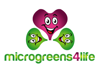 microgreens4life.ca [Microgreens 4 Life] logo design by PMG