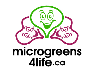 microgreens4life.ca [Microgreens 4 Life] logo design by PMG
