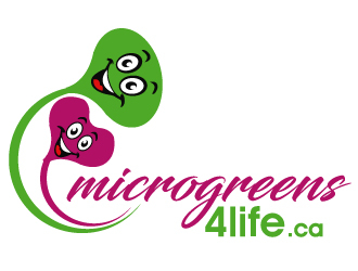 microgreens4life.ca [Microgreens 4 Life] logo design by PMG
