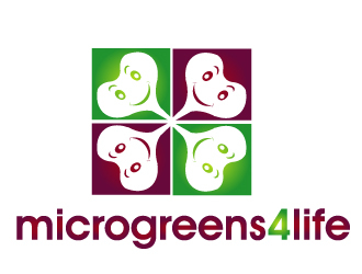 microgreens4life.ca [Microgreens 4 Life] logo design by PMG
