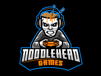 Noodlehead Games logo design by aRBy
