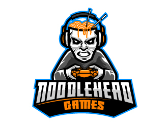 Noodlehead Games logo design by aRBy