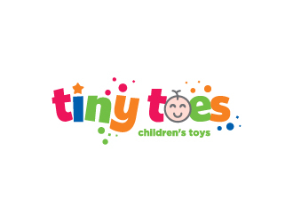 Tiny Toes logo design by wongndeso