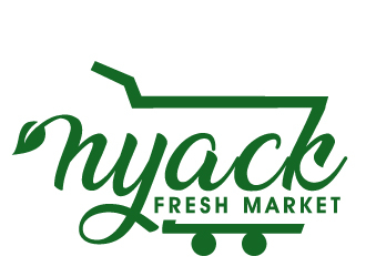 nyack fresh market logo design by PMG