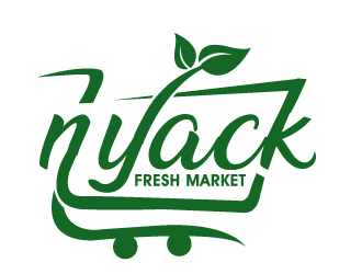 nyack fresh market logo design by PMG