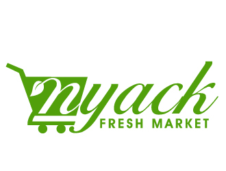 nyack fresh market logo design by PMG