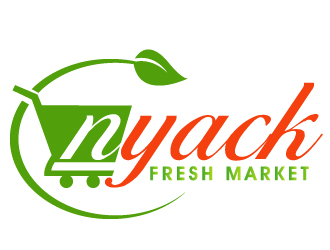 nyack fresh market logo design by PMG