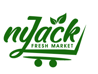 nyack fresh market logo design by PMG