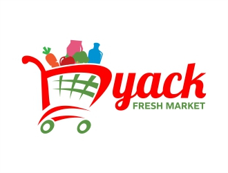 nyack fresh market logo design by Alfatih05