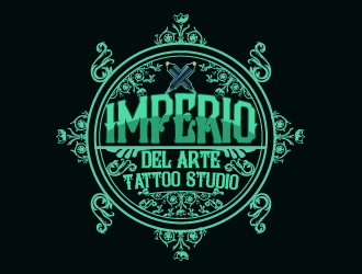 Imperio del Arte Tattoo Studio logo design by Suvendu