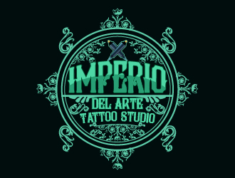 Imperio del Arte Tattoo Studio logo design by Suvendu