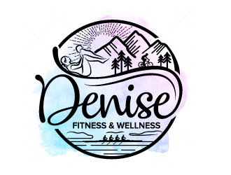 Denise fitness & wellness  logo design by jaize