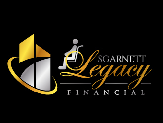SGARNETT LEGACY FINANCIAL logo design by jaize