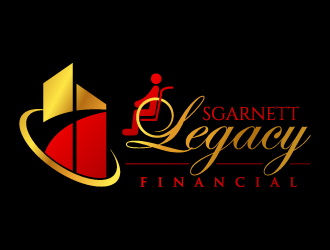 SGARNETT LEGACY FINANCIAL logo design by jaize