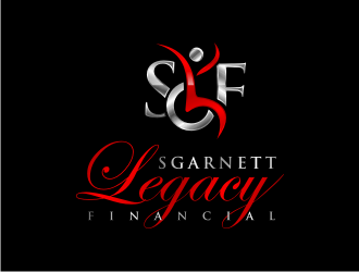 SGARNETT LEGACY FINANCIAL logo design by dodihanz