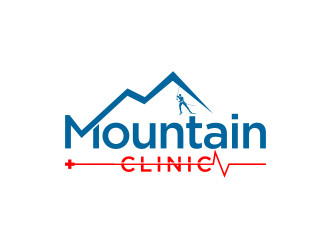 Mountain Clinic logo design by Barkah