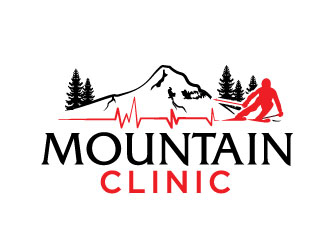Mountain Clinic logo design by MonkDesign