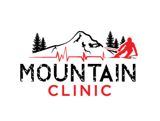 Mountain Clinic logo design by MonkDesign