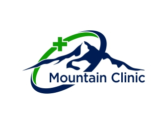 Mountain Clinic logo design by sarungan