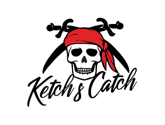 Ketch’s Catch logo design by Gwerth