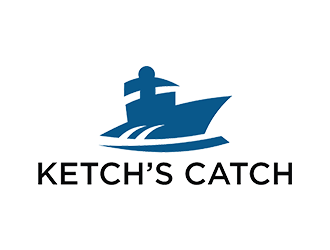 Ketch’s Catch logo design by EkoBooM