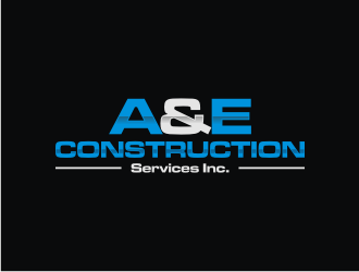 A&E Construction Services Inc. logo design by clayjensen