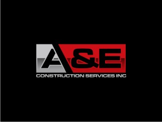 A&E Construction Services Inc. logo design by sabyan
