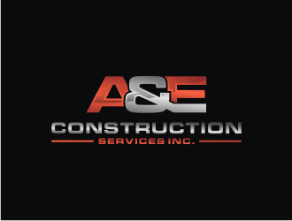 A&E Construction Services Inc. logo design by bricton