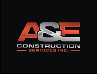 A&E Construction Services Inc. logo design by bricton