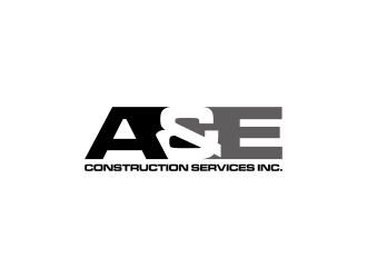 A&E Construction Services Inc. logo design by RIANW
