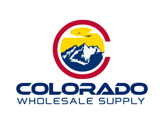 Colorado Wholesale Supply logo design by LucidSketch