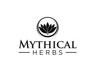 Mythical herbs logo design by mbamboex