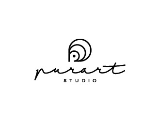 pur•art studio (purart studio) logo design by CreativeKiller