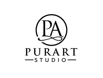 pur•art studio (purart studio) logo design by Roma