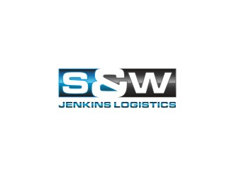S&W Jenkins Logistics  logo design by bombers