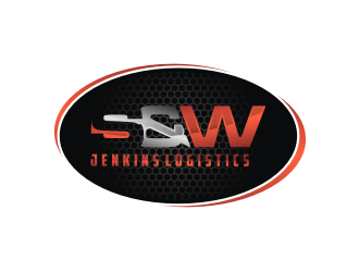 S&W Jenkins Logistics  logo design by bricton