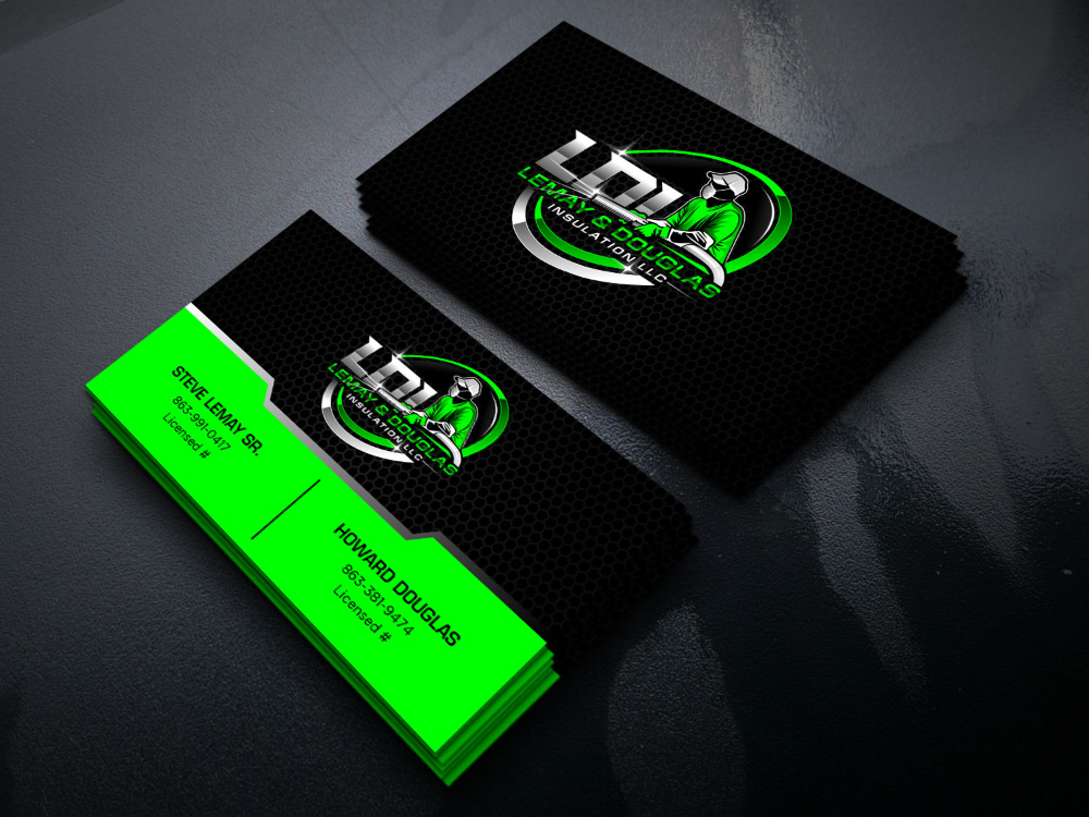 LDI/ Lemay & Douglas Insulation LLC logo design by labo