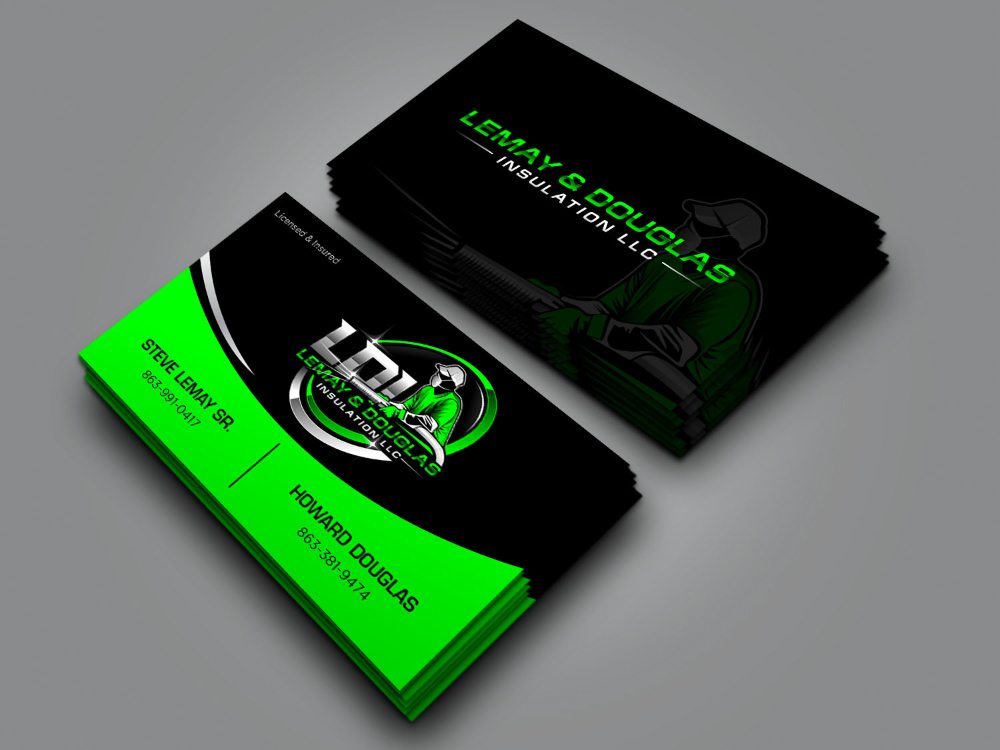 LDI/ Lemay & Douglas Insulation LLC logo design by labo