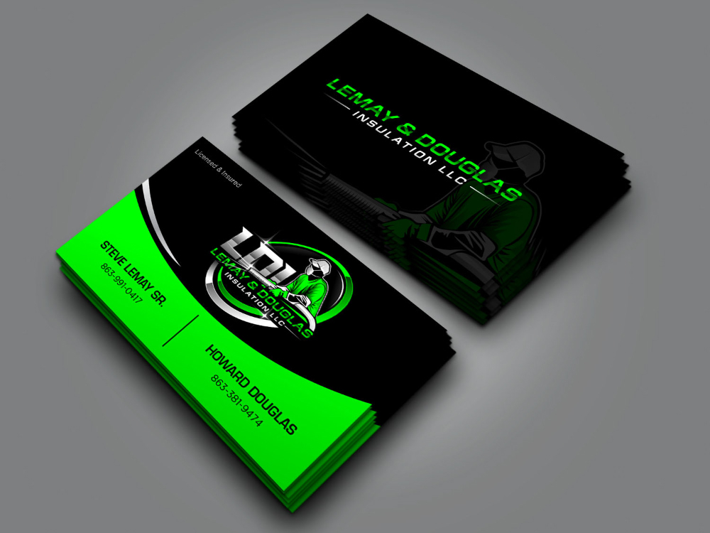 LDI/ Lemay & Douglas Insulation LLC logo design by labo