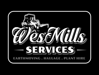 WES MILLS SERVICES logo design by BeDesign